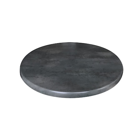 Holland Bar Stool Co 30" dia. Black Steel, Indoor/Outdoor All-Season EnduroTop Table Top OD30RBlkStl